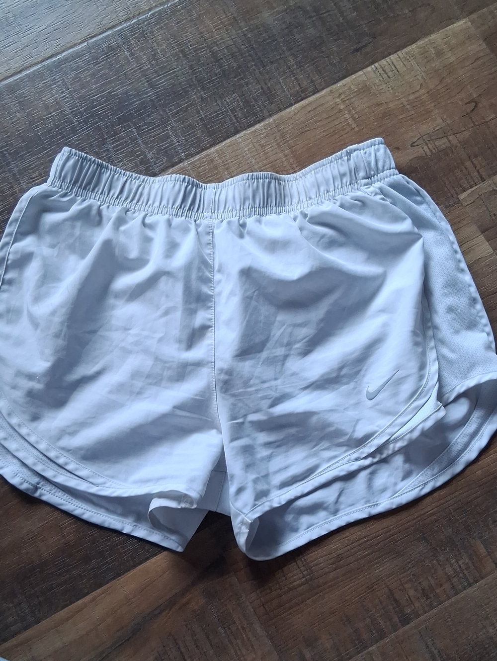 Nike Women's White Athletic Training Shorts